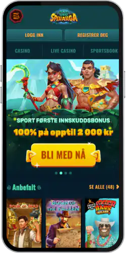 Spinanga casino Besok den offisielle nettsiden
