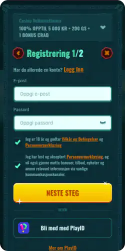 Spinanga casino Vindu for registrering